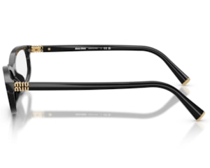 Óculos de Grau Miu Miu Main Collection Preto MU01ZV 16K1O1-54