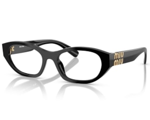 Óculos de Grau Miu Miu Main Collection Preto MU03WV 16K1O1-53