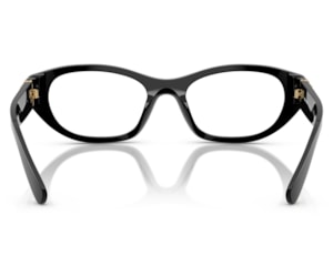 Óculos de Grau Miu Miu Main Collection Preto MU03WV 16K1O1-53