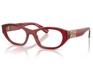 Óculos de Grau Miu Miu Main Collection Vinho MU03WV 25M1O1-53