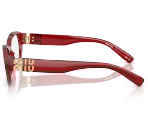Óculos de Grau Miu Miu Main Collection Vinho MU03WV 25M1O1-53