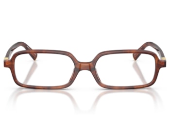 Óculos de Grau Miu Miu Marrom MU01YV 26E1O1-53