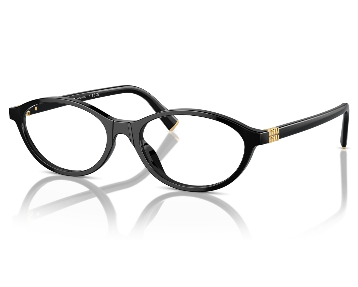 Óculos de Grau Miu Miu Preto MU09XV 16K1O1-53
