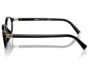 Óculos de Grau Miu Miu Preto MU09XV 16K1O1-53