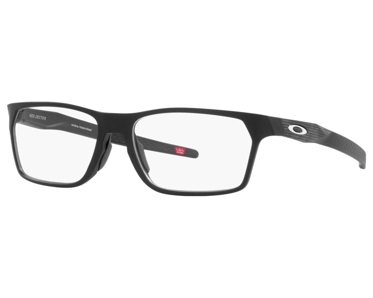 Óculos de Grau Oakley Hex Jector Satin Black OX8032L 05-57