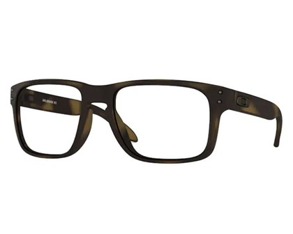 Óculos de Grau Oakley Holbrook Matte Brown Tortoise OX8156 02-56