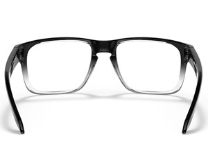 Óculos de Grau Oakley Holbrook Polished Black Clear Fade OX8156 06-56