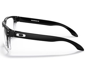 Óculos de Grau Oakley Holbrook Polished Black Clear Fade OX8156 06-56