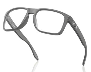 Óculos de Grau Oakley Holbrook Satin Grey Smoke OX8156L 07 56
