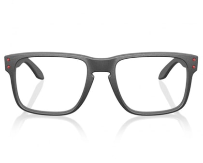 Óculos de Grau Oakley Holbrook Satin Light Steel OX8156L B1-56