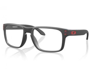 Óculos de Grau Oakley Holbrook Satin Light Steel OX8156L B1-56