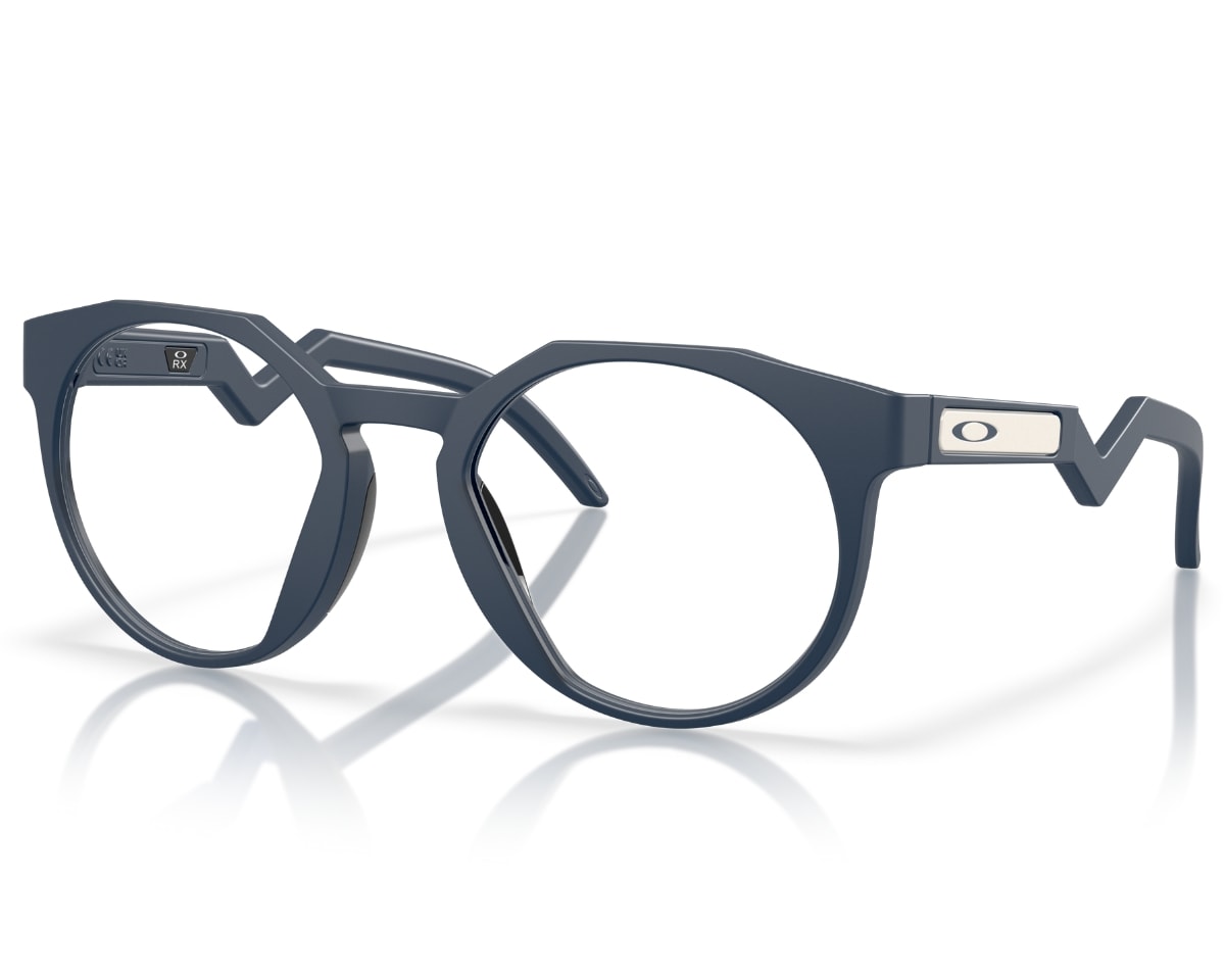Óculos de Grau Oakley HSTN RX Polished Clear OX8139 05 50 Óculos de Grau Oakley HSTN RX Polished Clear OX8139 05 50