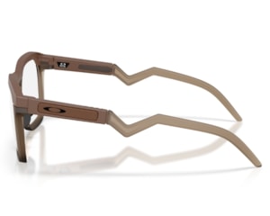 Óculos de Grau Oakley HSTN SQ RX Matte Mahogany OX8208 06-52