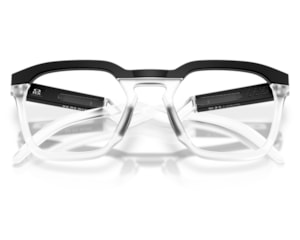 Óculos de Grau Oakley HSTN SQ RX Satin Black Clear OX8208 04-52