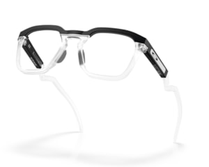 Óculos de Grau Oakley HSTN SQ RX Satin Black Clear OX8208 04-52