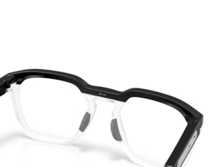 Óculos de Grau Oakley HSTN SQ RX Satin Black Clear OX8208 04-52