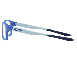 Óculos de Grau Oakley Infantil Crosslink XS Satin Eletric Blue OY8002 10-51