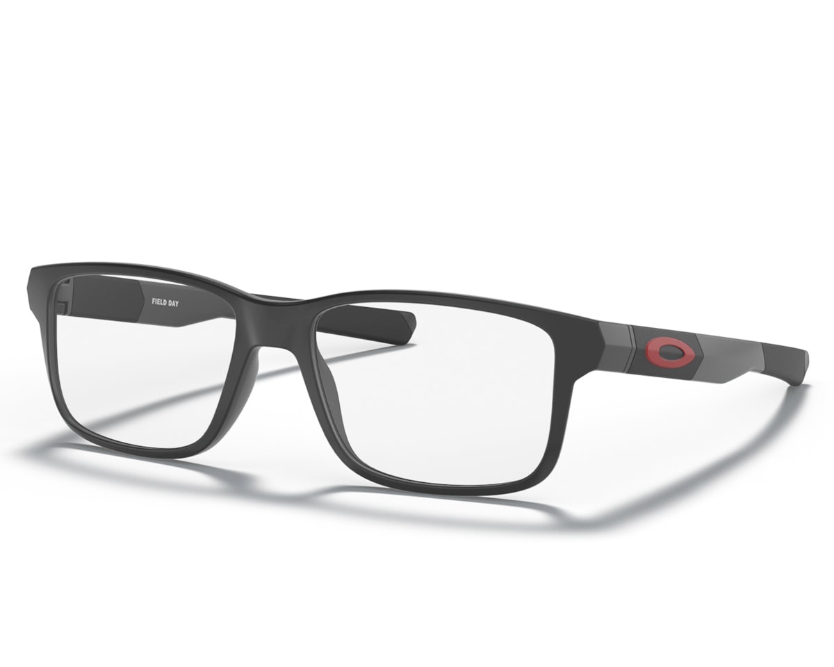 Óculos de Grau Oakley Infantil Field Day Satin Black Cardinal OY8007 08-50