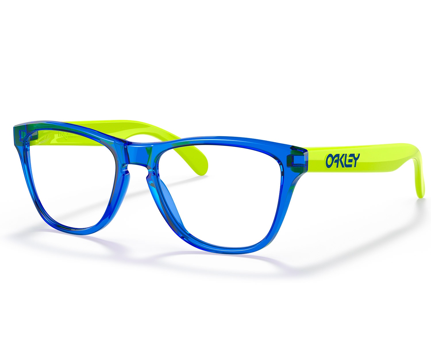 Óculos de Grau Oakley Infantil Rx Frogskins Xs OY8009 03-46 Óculos de Grau Oakley Infantil Rx Frogskins Xs OY8009 03-46