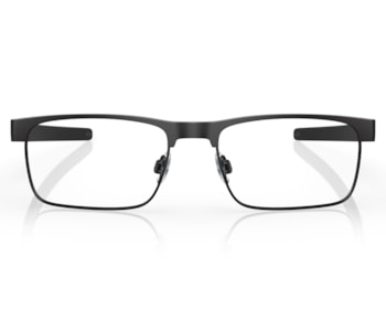 Óculos de Grau Oakley Metal Plate Titânio Satin Black