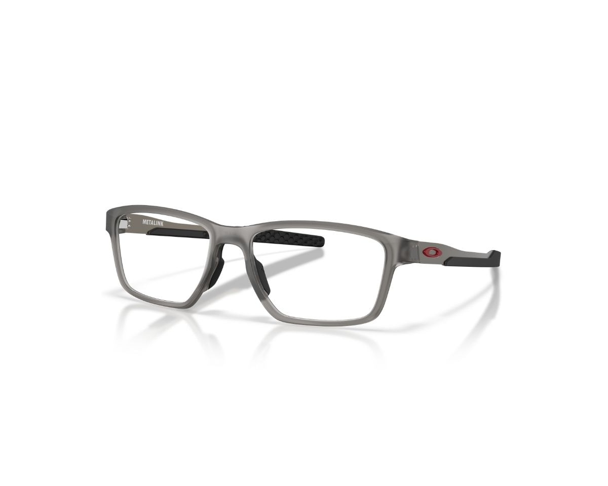 Óculos de Grau Oakley Metalink Cinza Acetinado OX8153 19-55