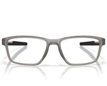 Óculos de Grau Oakley Metalink Cinza Acetinado OX8153 19-55