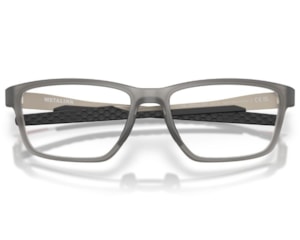 Óculos de Grau Oakley Metalink Cinza Acetinado OX8153 19-55