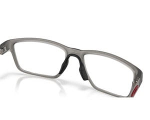 Óculos de Grau Oakley Metalink Cinza Acetinado OX8153 19-55