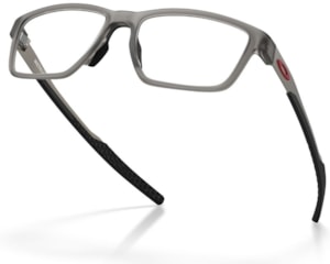 Óculos de Grau Oakley Metalink Cinza Acetinado OX8153 19-55