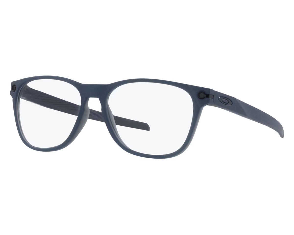 Óculos de Grau Oakley Ojector Satin Grey Smoke Top Blue OX8177L B3-56