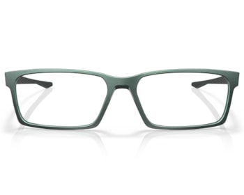 Óculos de Grau Oakley Overhead Matte Dark Silver Blue OX8060 04-55