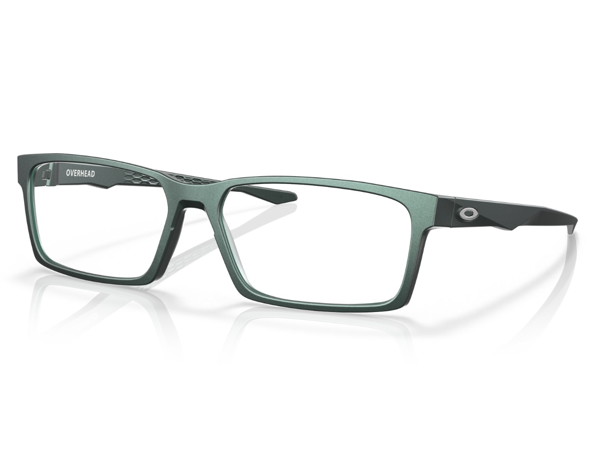 Óculos de Grau Oakley Overhead Matte Dark Silver Blue OX8060 04-55