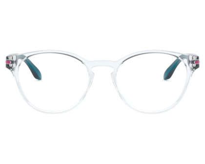 Óculos de Grau Oakley Round OFF Polished Clear OY8017 03-48