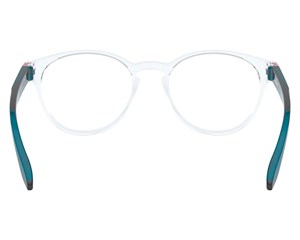 Óculos de Grau Oakley Round OFF Polished Clear OY8017 03-48