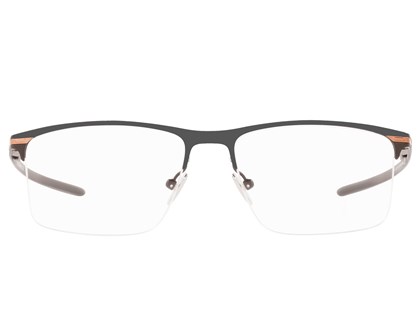 Óculos de Grau Oakley Tie Bar 0.5 Titânio Satin Light Steel