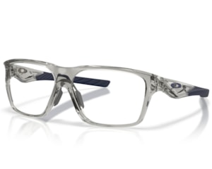 Óculos de Grau Oakley Versafuse SQ Grey Shadow Extra Temple OX8201 03-56
