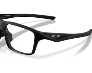 Óculos de Grau Oakley Versafuse SQ Satin Black Extra Temple OX8201 01-56