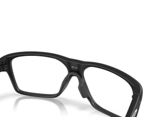 Óculos de Grau Oakley Versafuse SQ Satin Black Extra Temple OX8201 01-56