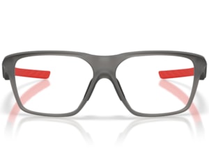 Óculos de Grau Oakley Versafuse SQ Satin Grey Smoke Extra Temple OX8201 02-56