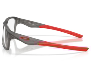 Óculos de Grau Oakley Versafuse SS Satin Grey Smoke Extra Temple OX8199D 02-56