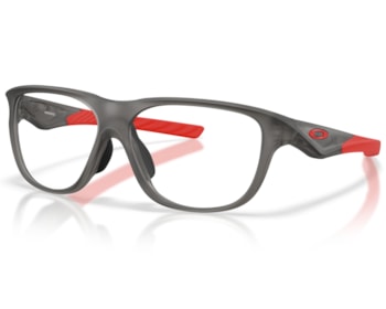 Óculos de Grau Oakley Versafuse SS Satin Grey Smoke Extra Temple OX8199D 02-56
