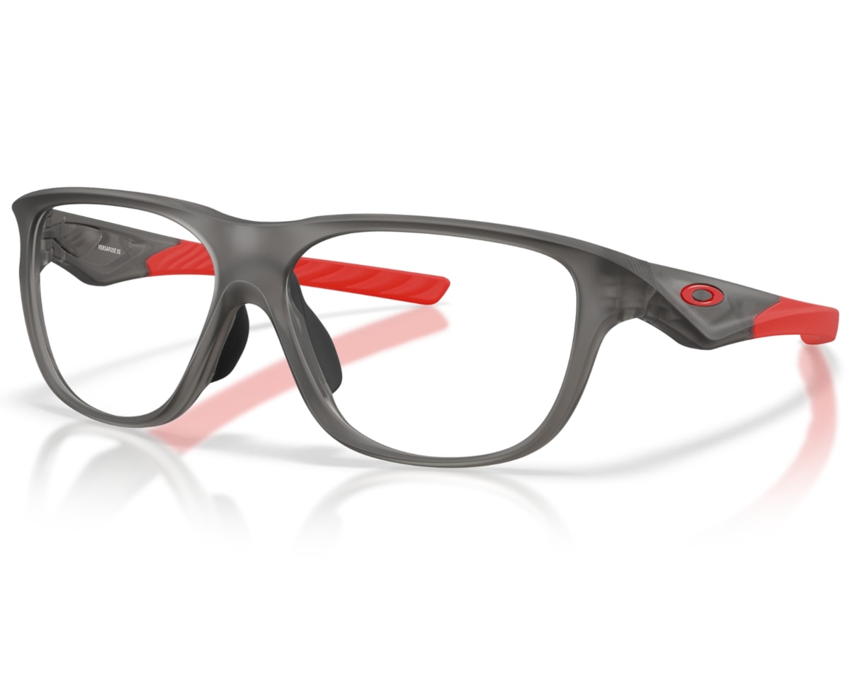 Óculos de Grau Oakley Versafuse SS Satin Grey Smoke Extra Temple OX8199D 02-56
