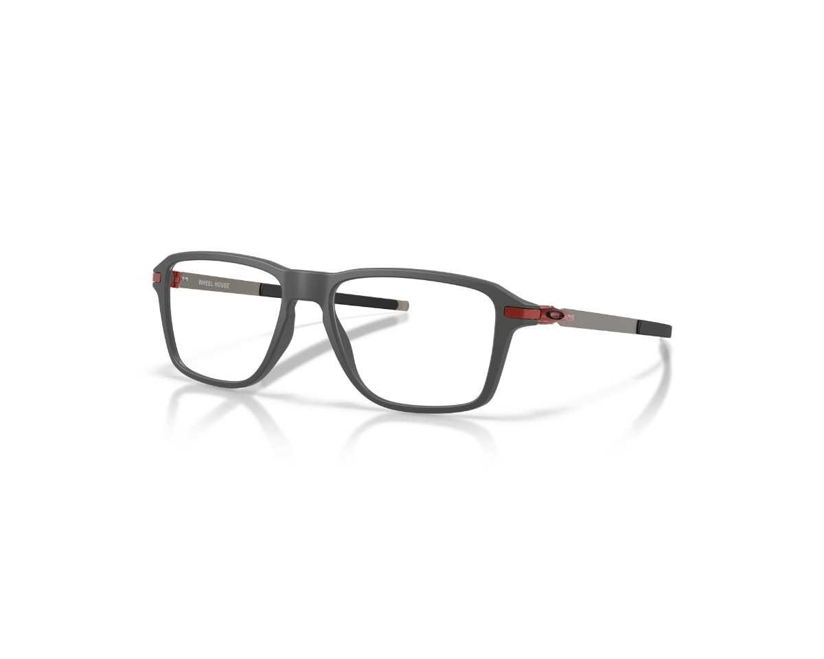 Óculos de Grau Oakley Wheel House Matte Dark Grey OX8166 11-54