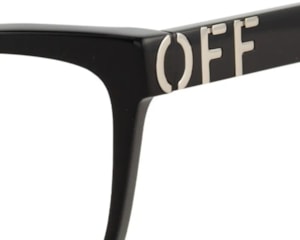 Óculos de Grau Off White Style Black OERJ067 1000-55