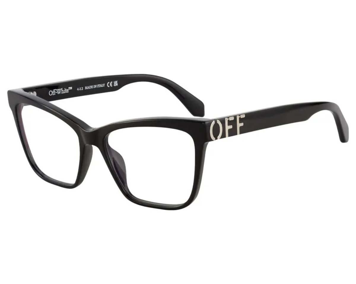 Óculos de Grau Off White Style Black OERJ067 1000-55