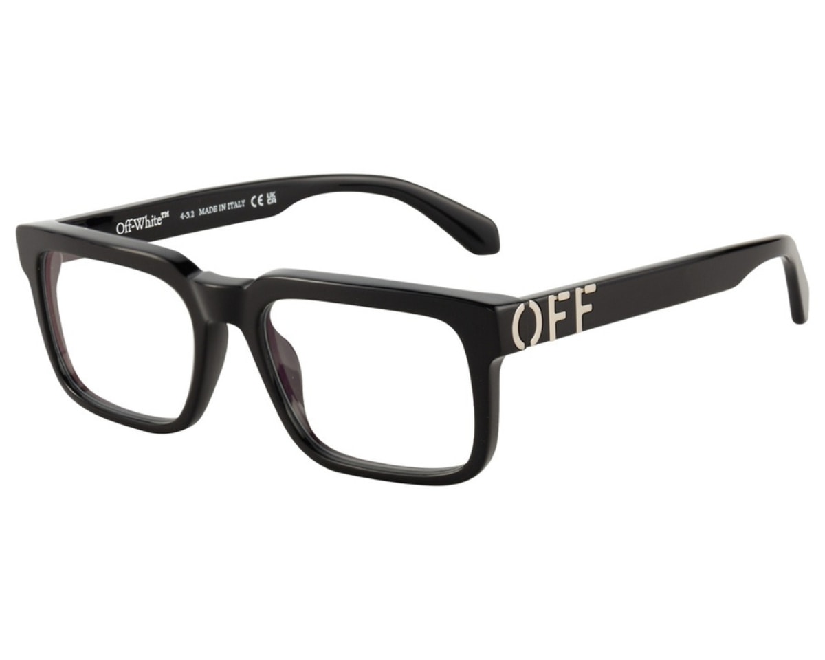 Óculos de Grau Off White Style Black OERJ070 1000-55 - Officina 7