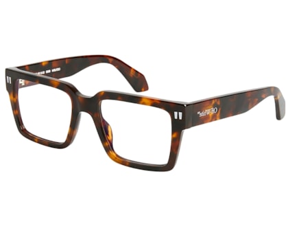 Óculos de Grau Off White Style Havana OERJ054 6000-53