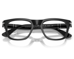 Óculos de Grau Persol Cecil Preto Brilho PO3389V 95-53