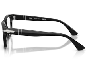 Óculos de Grau Persol Cecil Preto Brilho PO3389V 95-53