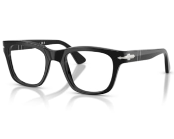 Óculos de Grau Persol Cecil Preto Brilho PO3389V 95-53